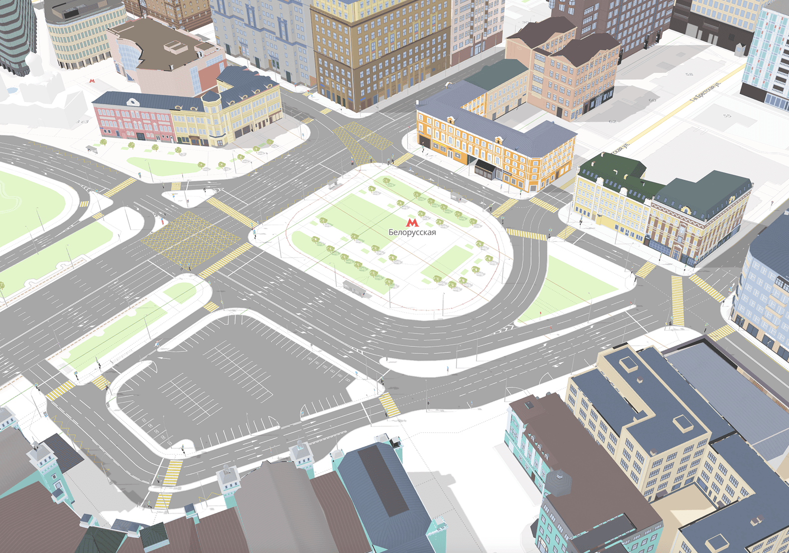 3D mode in traffic scheme editor